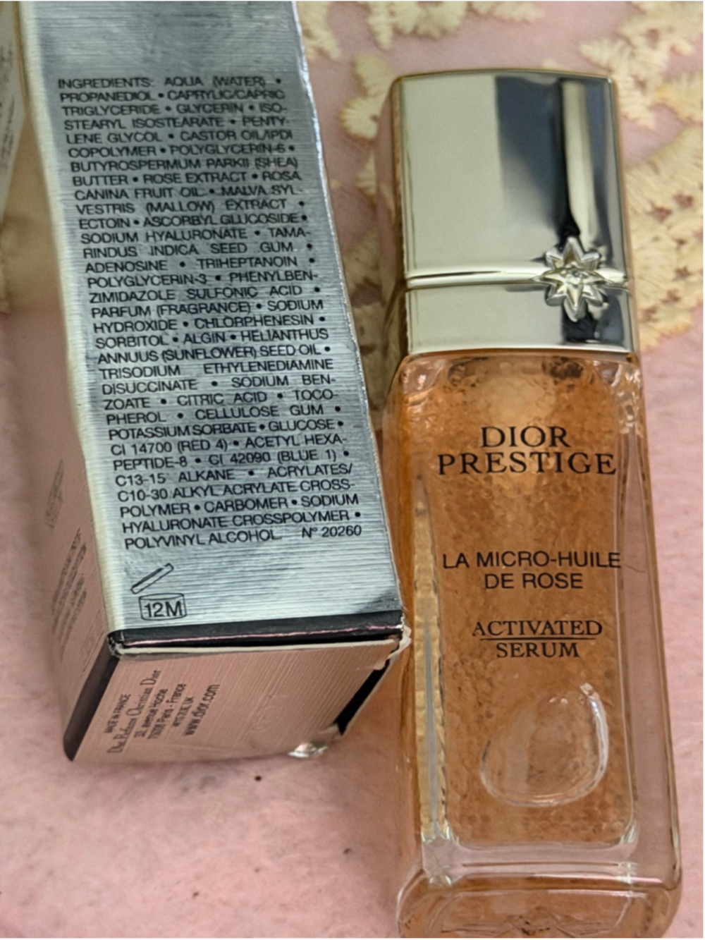 Women's Dior Prestige La Micro-Huile de Rose Activated Serum - Picture 4 of 7